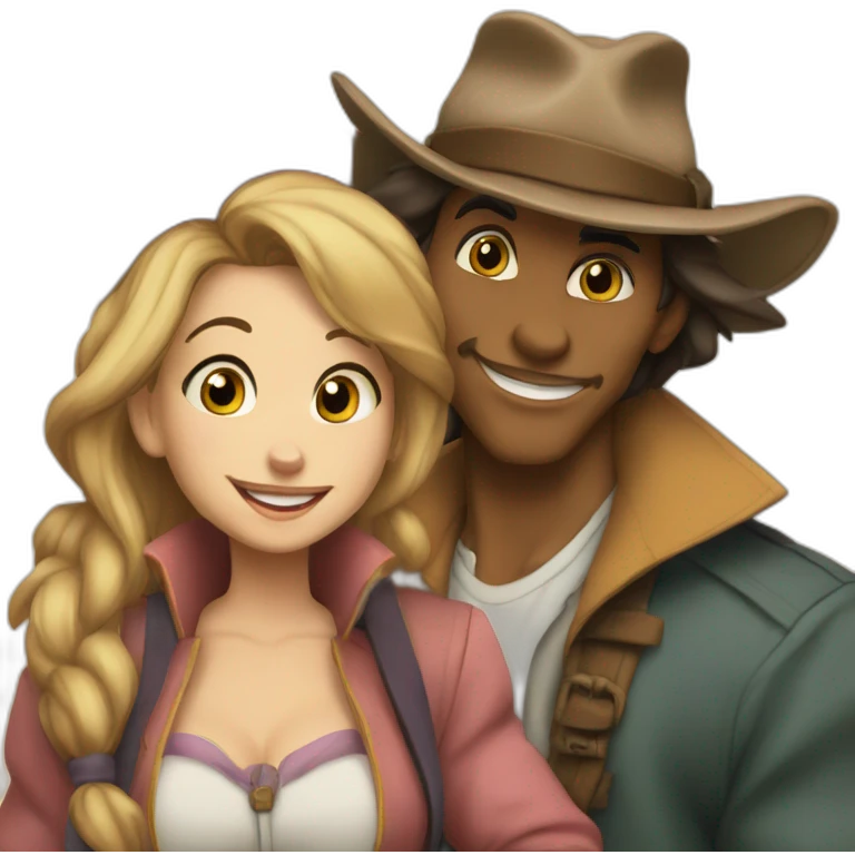 Fievel and Tanya An American tale emoji