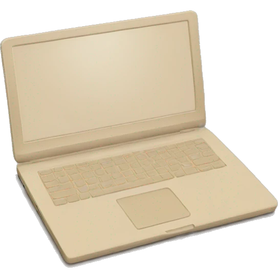 beige laptop emoji