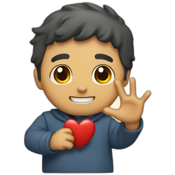 Manos haciendo un corazon emoji