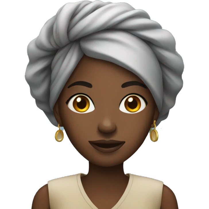 african woman emoji