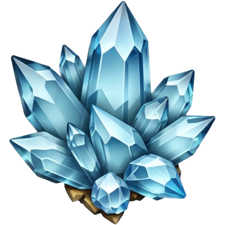 Quartz cluster emoji