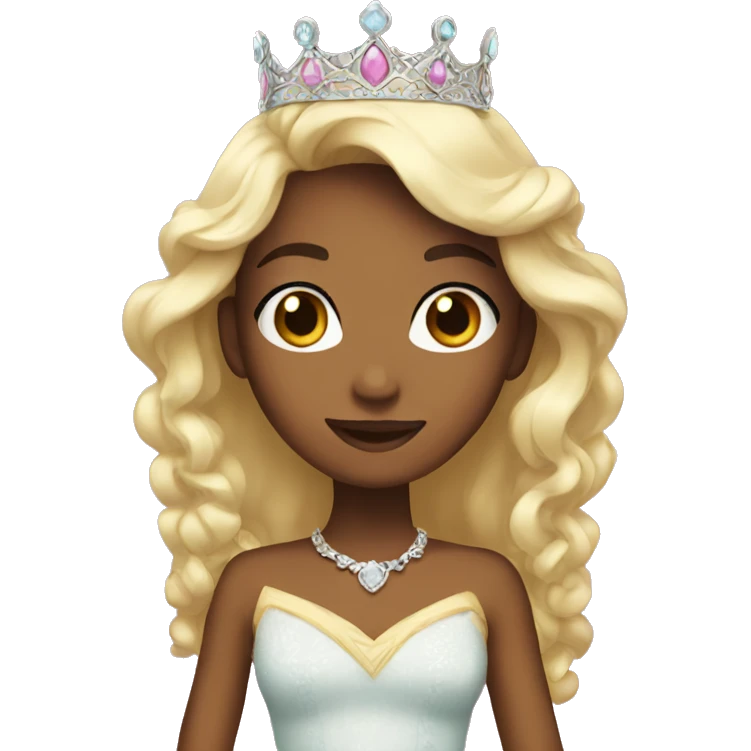 Princess raise emoji