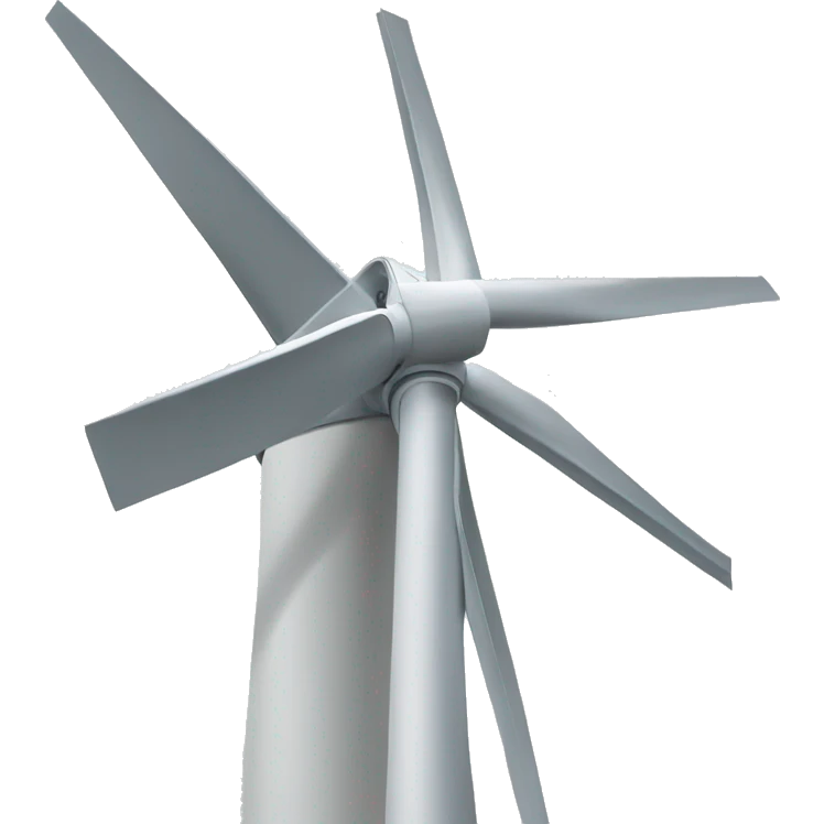 Offshore windmill energy emoji