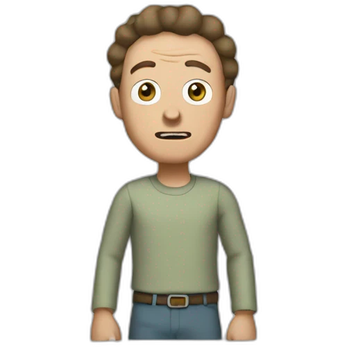 Morty colère emoji