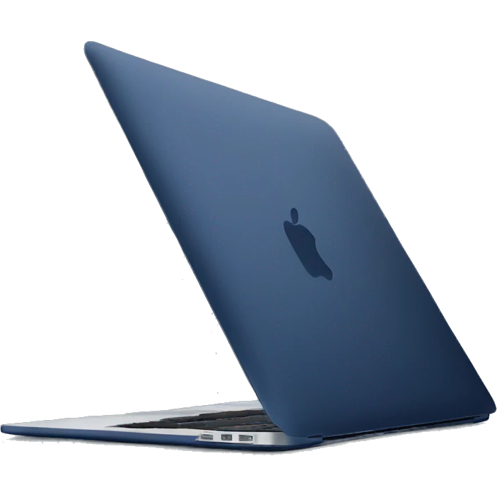 Midnight Blue MacBook Air  emoji