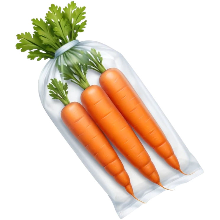 packaged baby carrots emoji