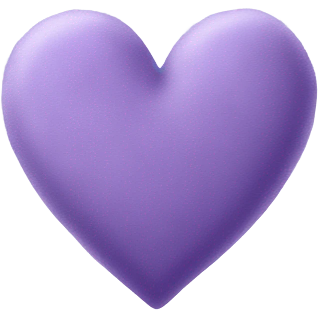 lavender heart emoji