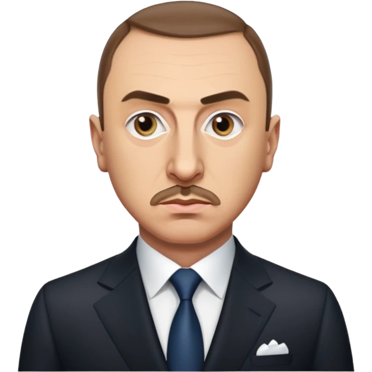 сделай фото Ильхама Алиева emoji