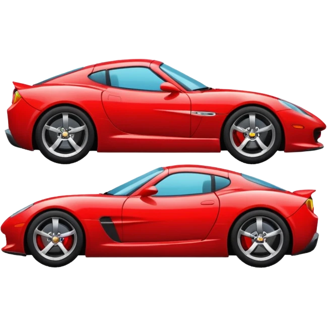 sports car from the side emoji