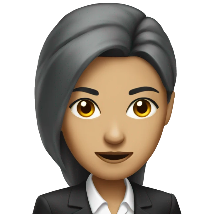 Evil business woman emoji