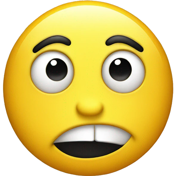 Yellow emoji with squinted eyes emoji