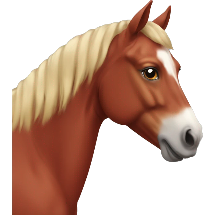 Red horse emoji