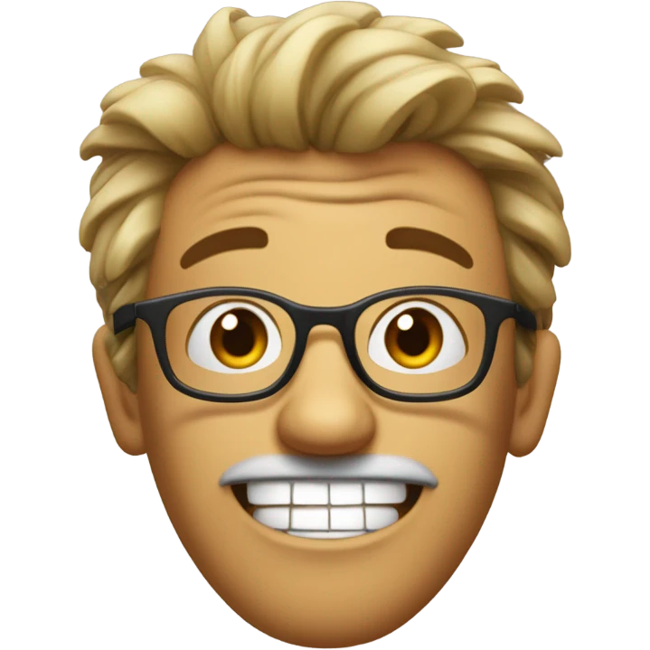 geek face emoji