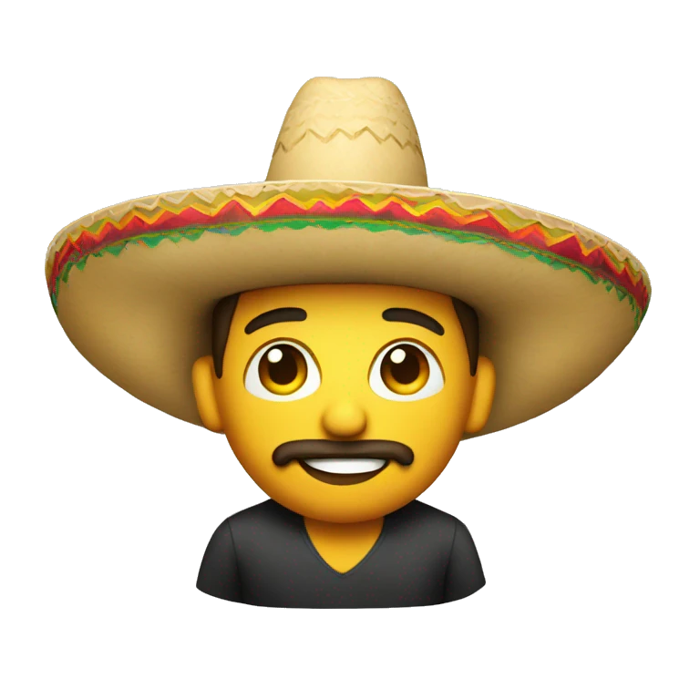Mexican with sombrero  emoji