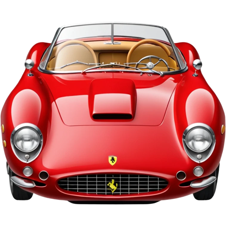 sparkling 1957 Ferrari 335 S Spider Scaglietti emoji