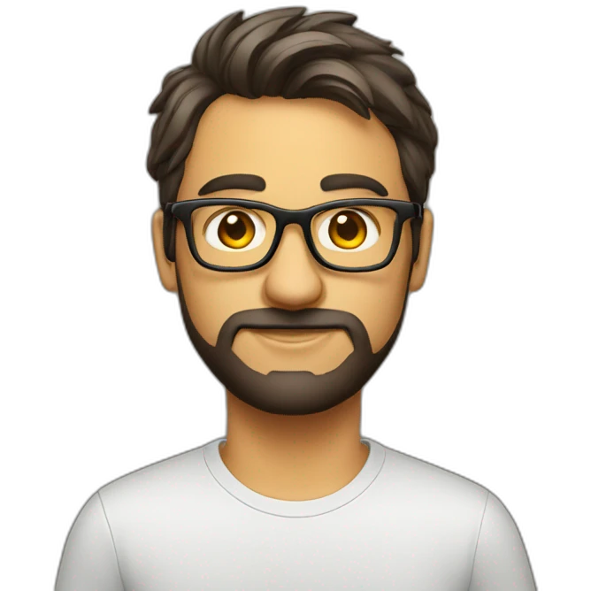 product manager with glasses emoji