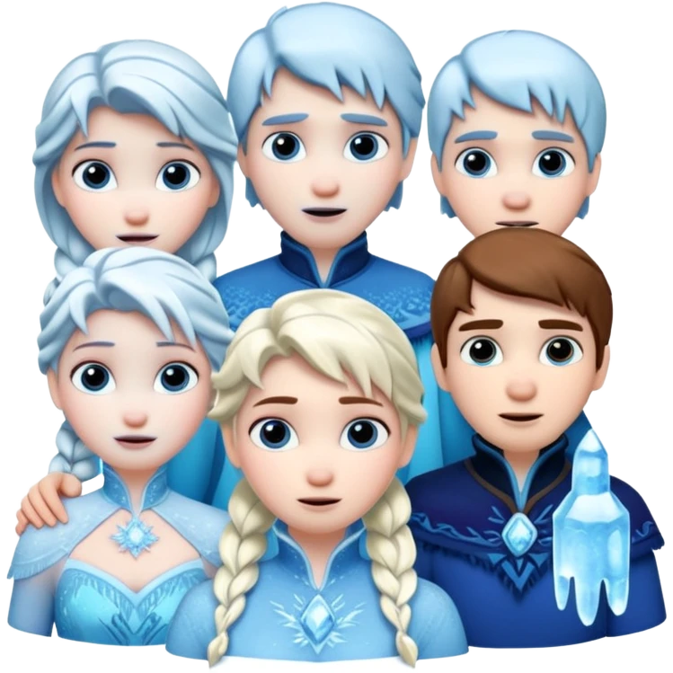 FROZEN PEOPLE emoji