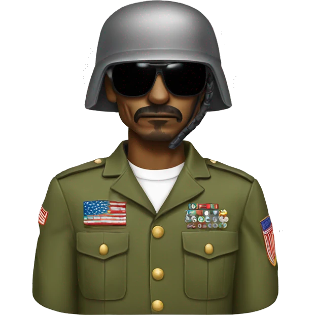 snoop dogg military helmet emoji
