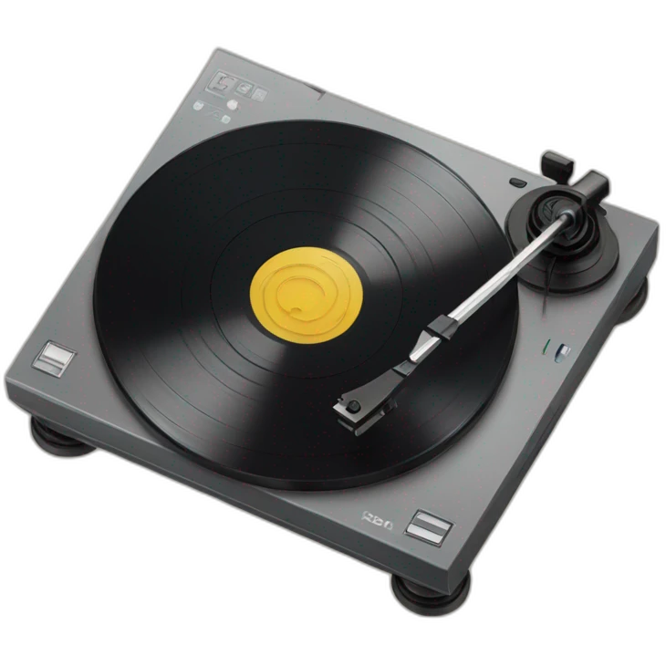 Turntable emoji