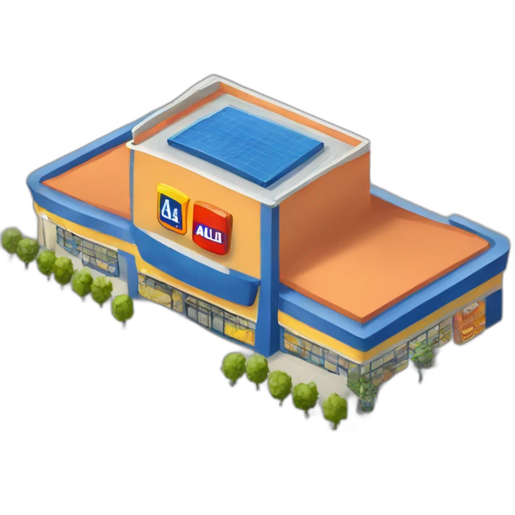 "Aldi" store emoji
