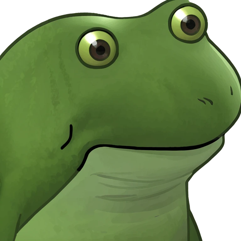 Eiffel Tower bufo frog meme style emoji