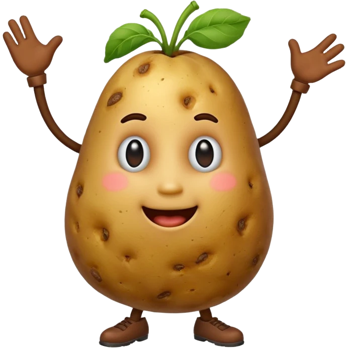 Potato twerking  emoji