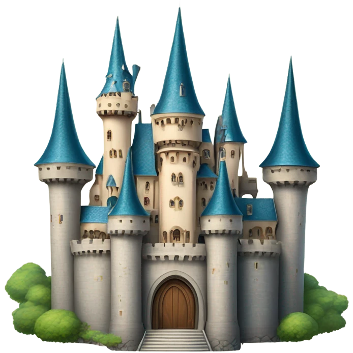 disney castle  emoji