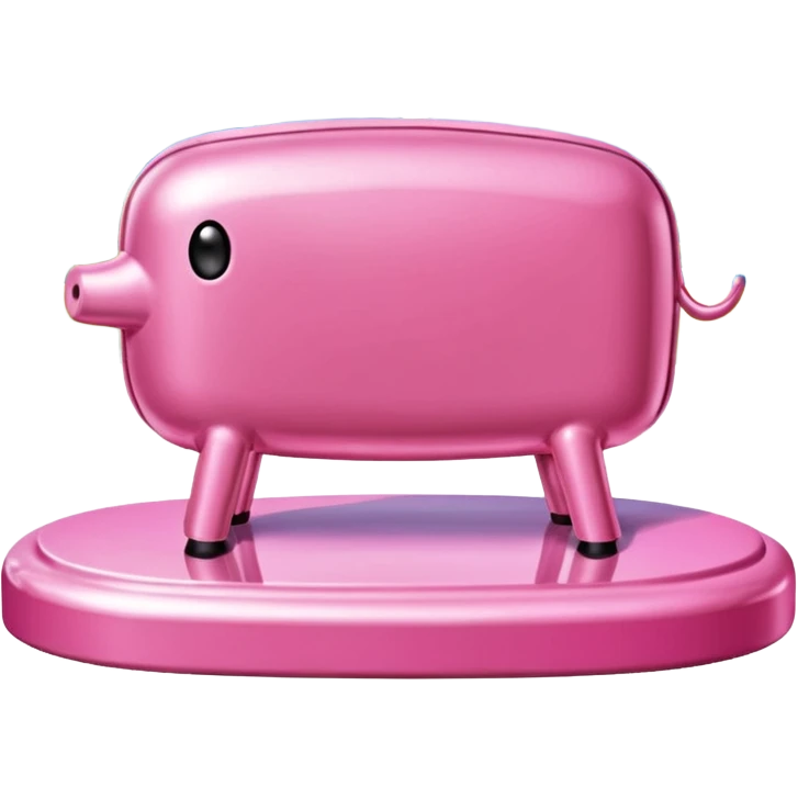  SPAM meat jeff koons style sculpture art french landscape  emoji