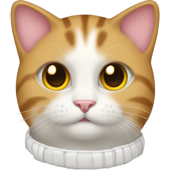 Cat wearing shoes emoji