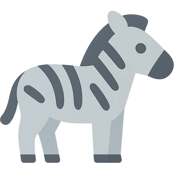 Zebra emoji