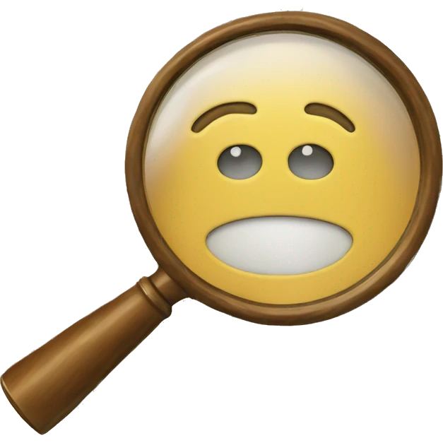 A book with a magnifying glass emoji