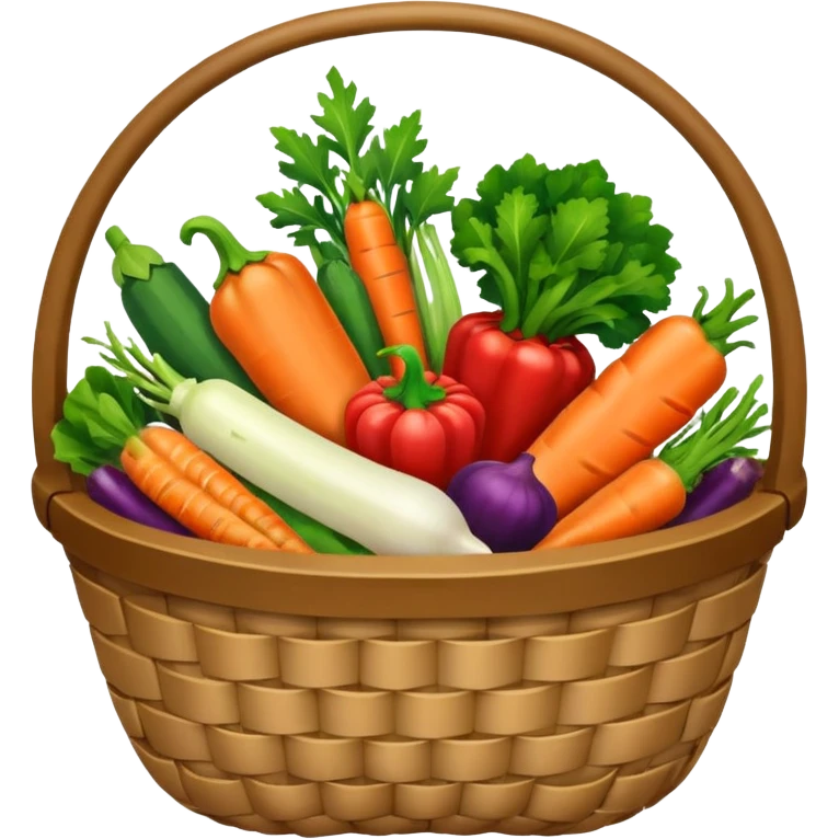 vegetable basket emoji