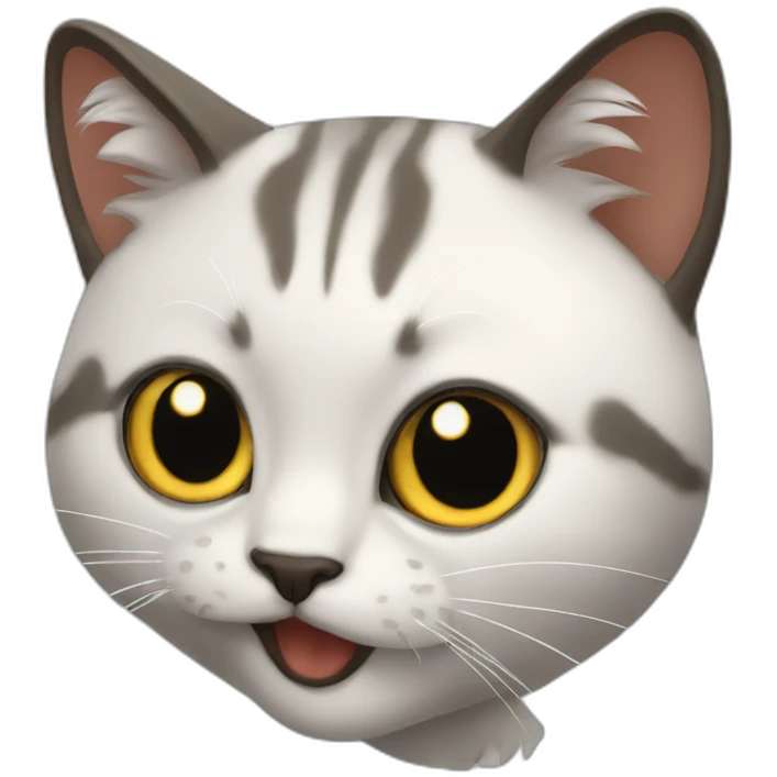 Mewing emoji