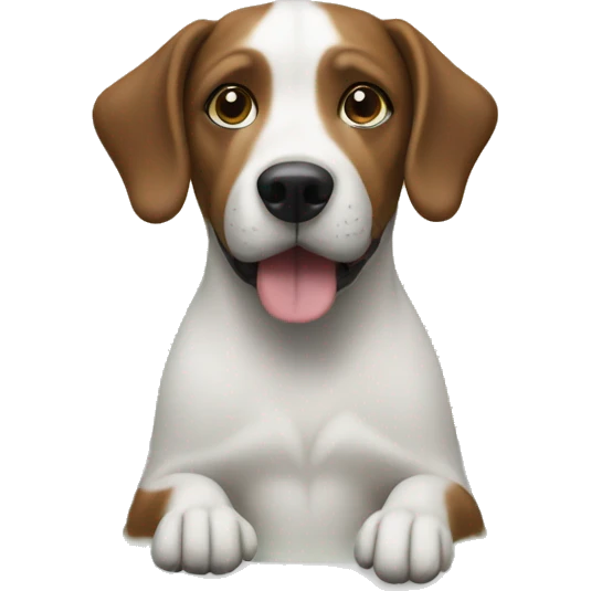 Dog in bath  emoji