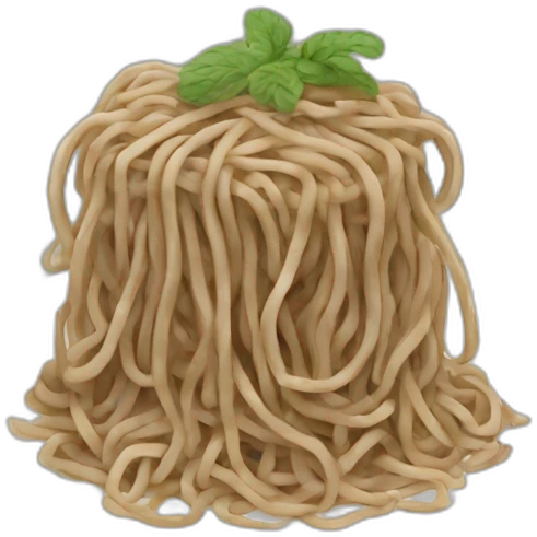 buckwheat soba noodles emoji
