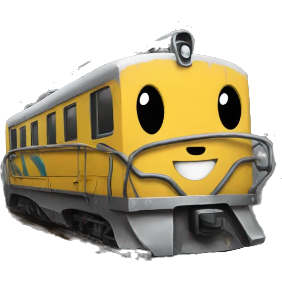 Graffiti tren emoji
