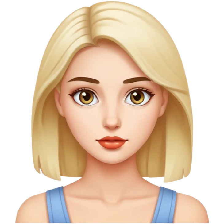 very attractive, literally catching eyes, woman emoji