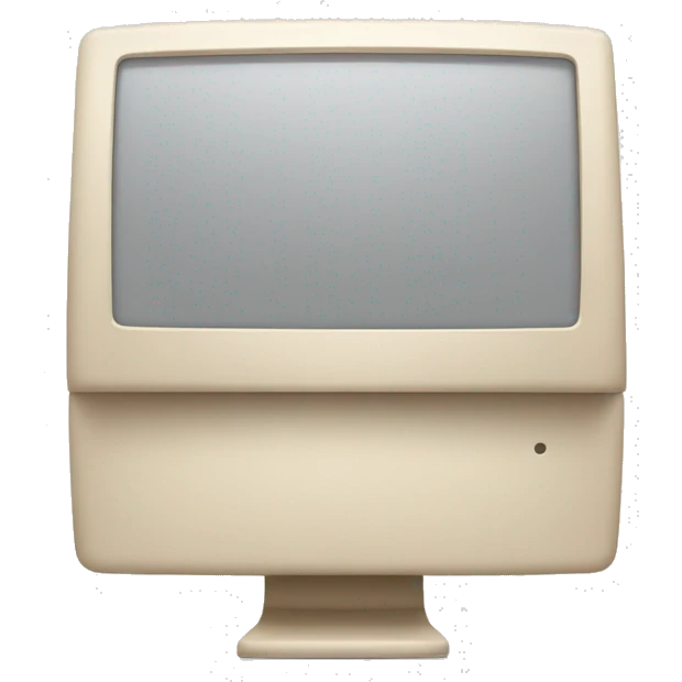 beige imac emoji