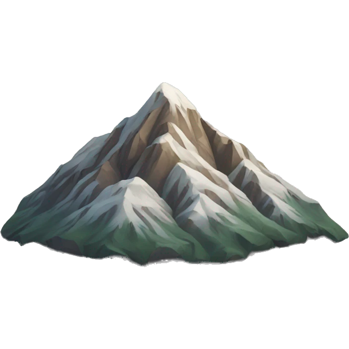 Mountain emoji
