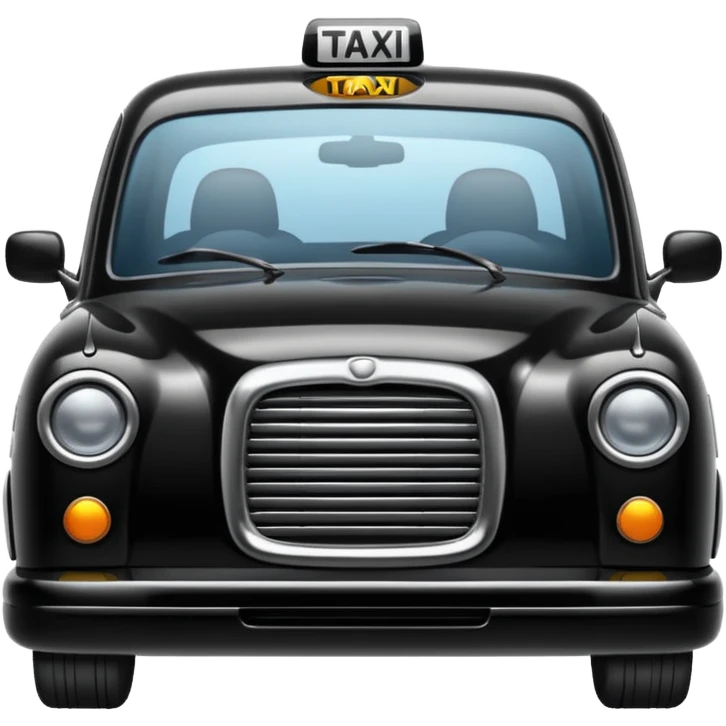 black taxi emoji