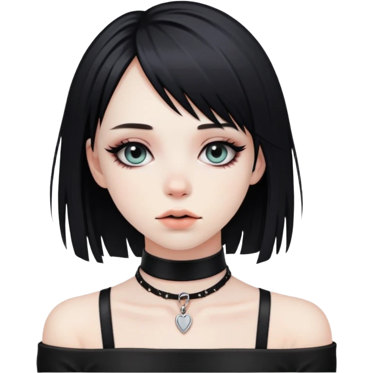 emo girl with big boobs emoji