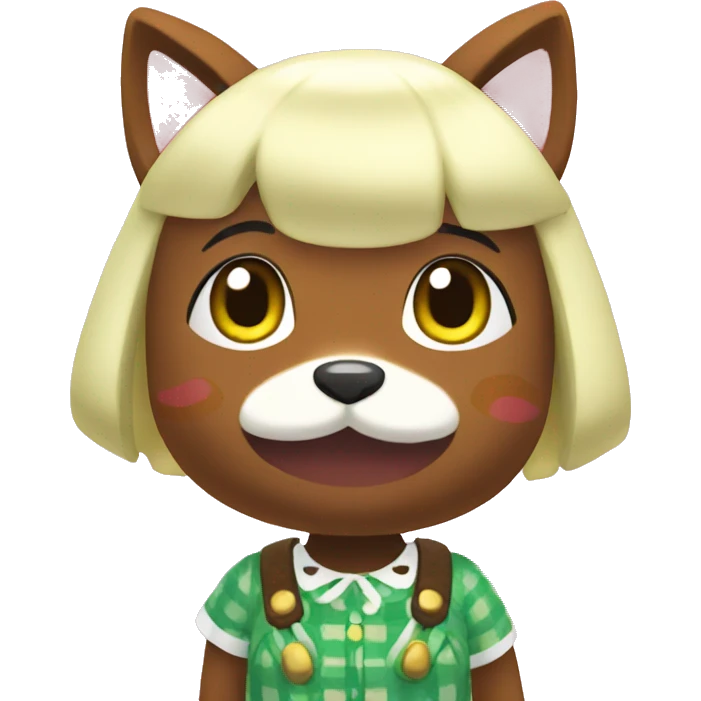 Marie animal crossing emoji