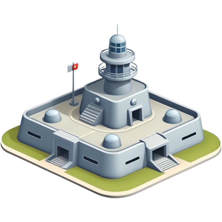 modern defense facility emoji