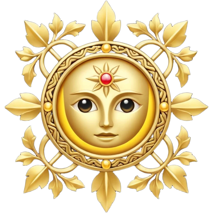 славянский символ солнца сколоврат emoji