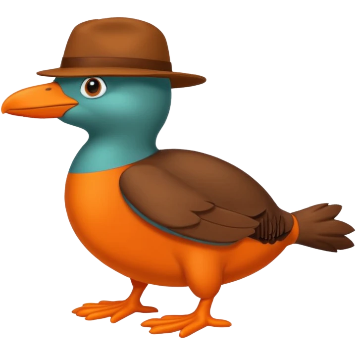 Perry the platypus emoji