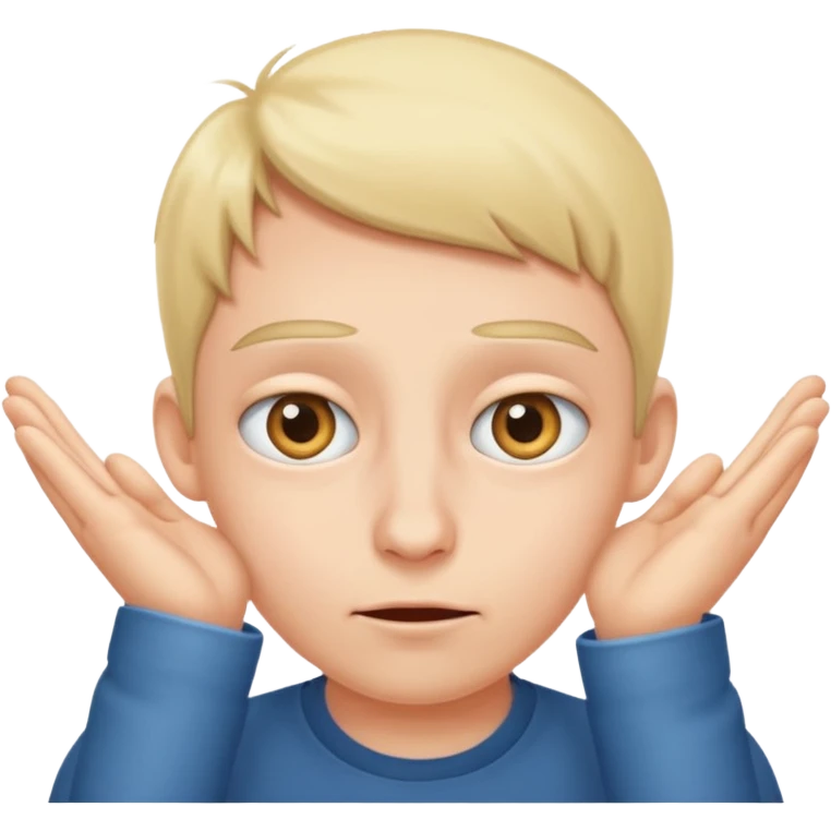 Peeking eyes through fingers emoji