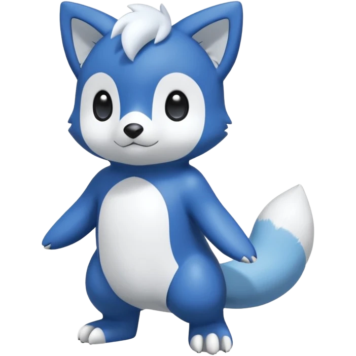 Shiny Buizel-Piplup-Oshawott-Meowstic-Hybrid (Full body) emoji