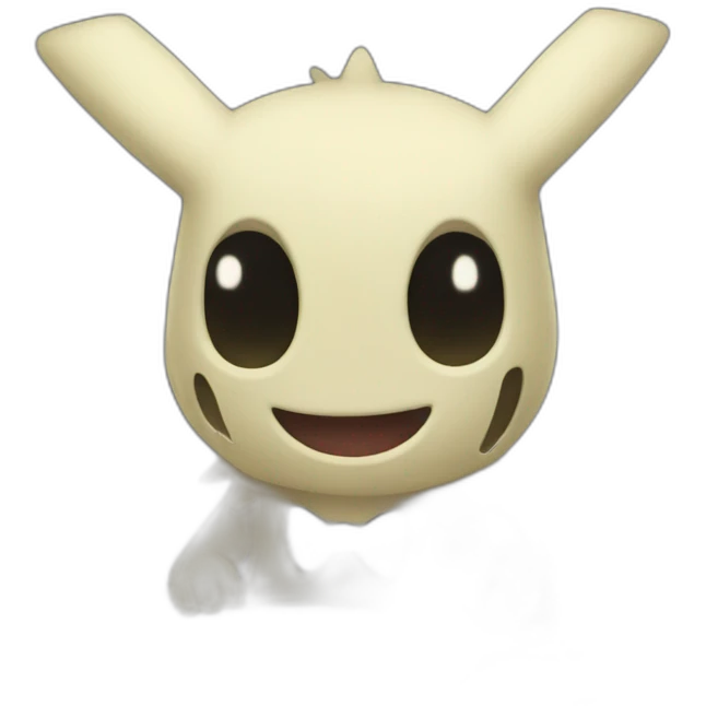 mimikyu working at pc emoji