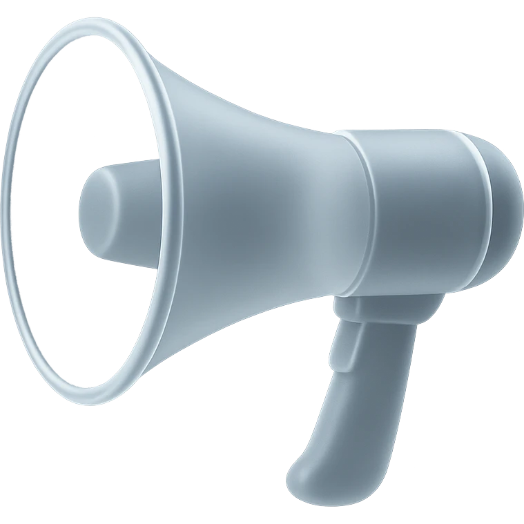 megaphone emoji