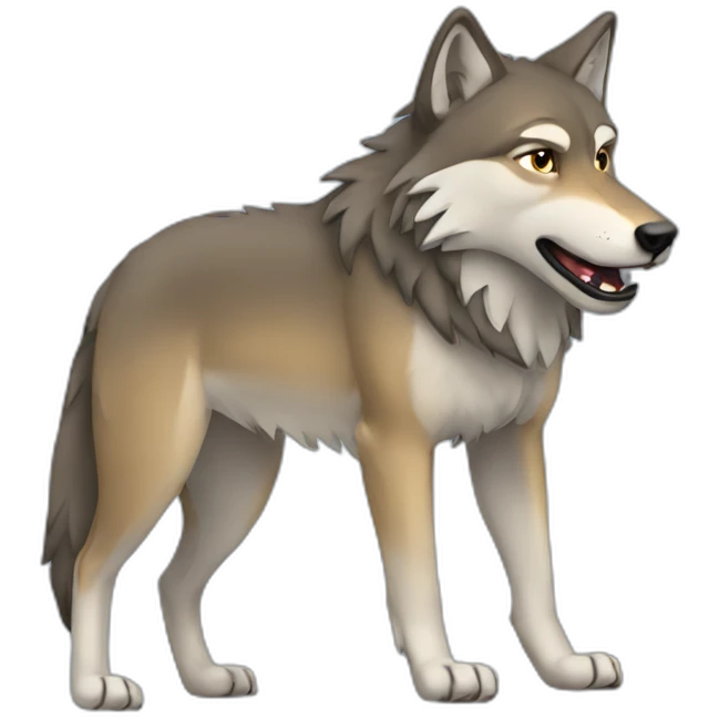 Wolf pack emoji